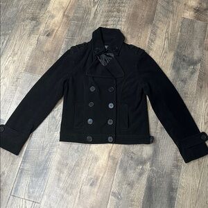 Ci Sono Elegant Black Outerwear